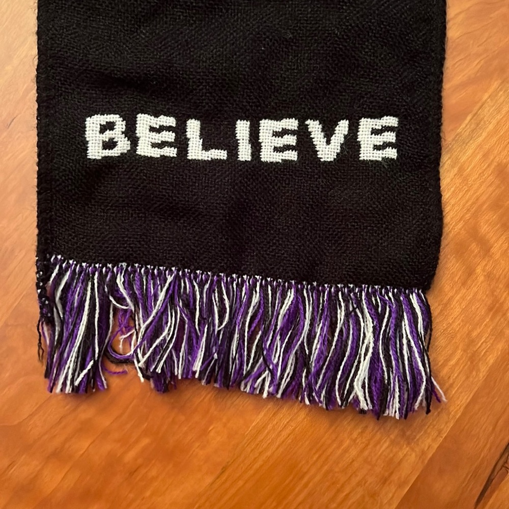 Justin Bieber Believe Tour Scarf